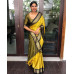 Sarees: SemiSilk: VEDIKA SILK, EXCLUSIVE COTTON SILK WITH WEAVING  CONTRST JARI BORDER N PALLU  WITH TASSELS N RUNNING BLOUSE